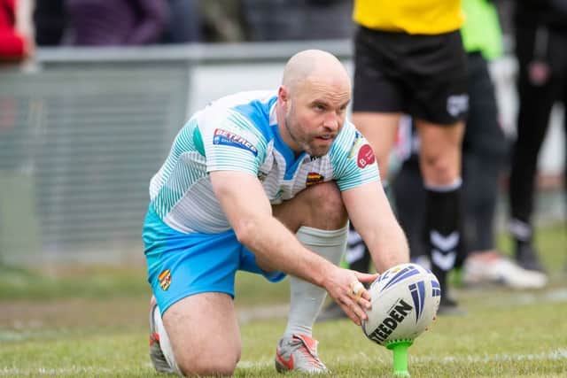 Dewsbury's Liam Finn. Picture: Allan McKenzie/SWpix.com