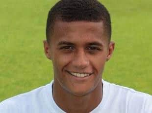 New Guiseley signing Andrei Jones.