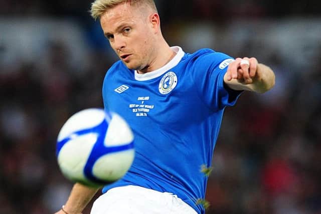 Nicky Byrne at Soccer Aid.