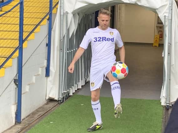 Nicky Byrne returns to the Elland Road pitch, on 11 June 2019, when he visits the city for two gigs at Leeds' First Direct Arena. Pic by Josh Harkin of Daniel Hughes PR.
