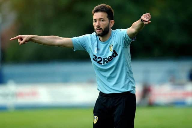 Leeds United Under-23s head coach Carlos Corberan.