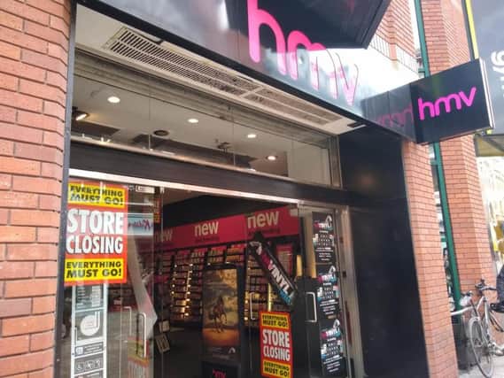HMV in Leeds is set to close at the end of July.
