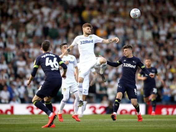 FIFTY SEVEN NOT OUT: Leeds United midfielder Mateusz Klich moves to within three games of his 60th outing for club and country during the 2018-19 season in the Championship play-off semi-final second leg at home to Derby County. Two more outings for Poland followed.
