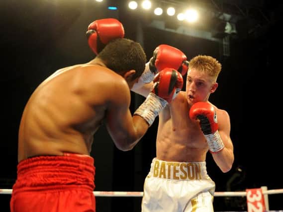 DOMINANT: Leeds super bantamweight breezed past Nicaragua's Bayardo Ramos at First Direct Arena. Picture by Steve Riding.