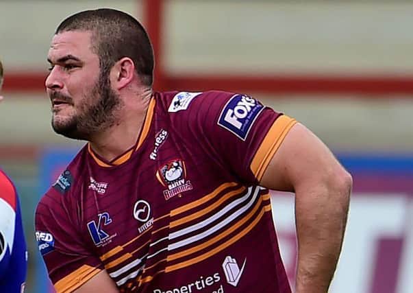 James Brown scored a Bulldogs try but was unable to prevent a heavy defeat at home to Sheffield Eagles.