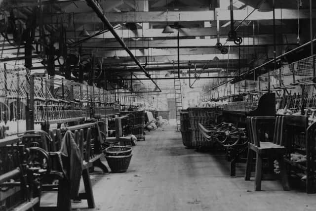 The Dewsbury works of James France and Co. The company were the largest producers of carpet yarn in Europe and Asia.