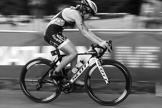 CYCLIST: This Womens World Triathlon shot won Nicola Billows a LPS digital award.