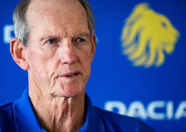 Great Britain head coach Wayne Bennett.