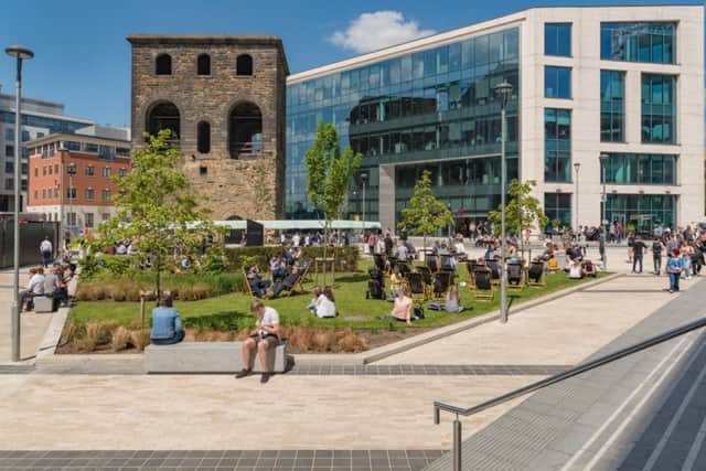 Wellington Place in Leeds. Picture: Bevan Cockerill