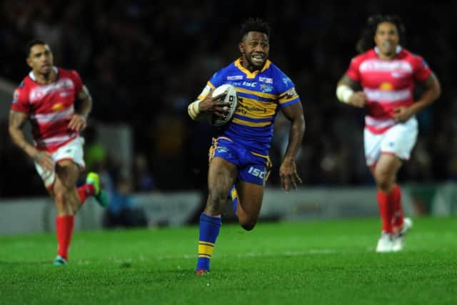 Short-term signing James Segeyaro saved Leeds Rhinos' bacon three years ago. PIC: Jonathan Gawthorpe