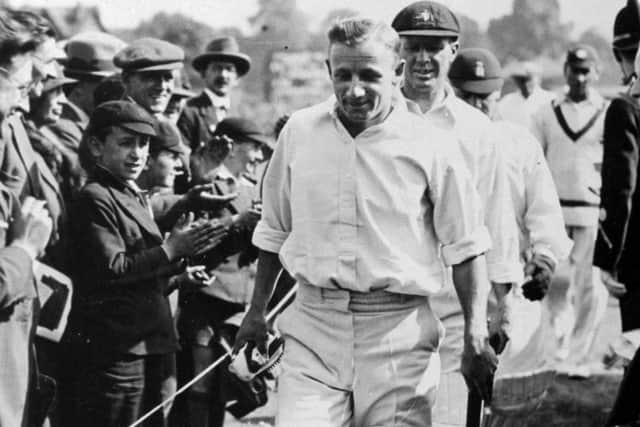 Considered one of the greatest Ashes moments. Don Bradman's 334 at Headingley, paved the way for an Aussie victory.