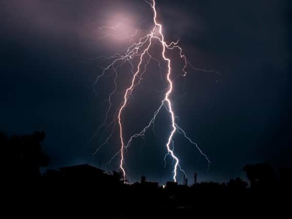 The Met Office has issued a yellow weather warning for thunderstorms to Leeds, as torrential rain and lightning are set to hit.