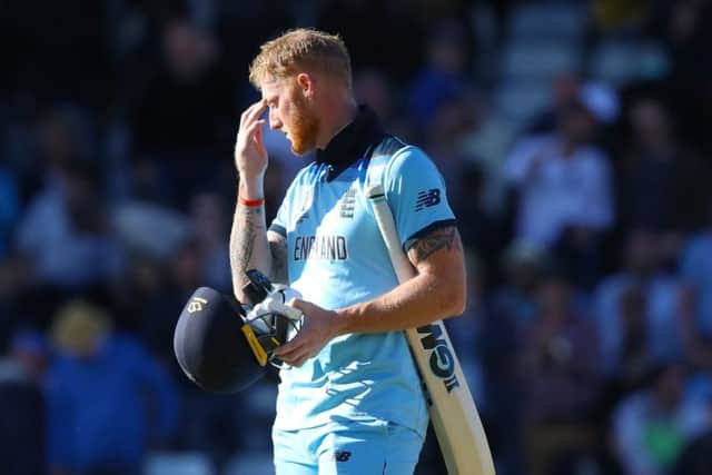 England's Ben Stokes after his side are defeated by Sri Lanka at Headingley. Picture: Tim Goode/PA