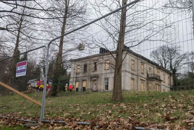 Cliff House, in 2017, after an arson attack