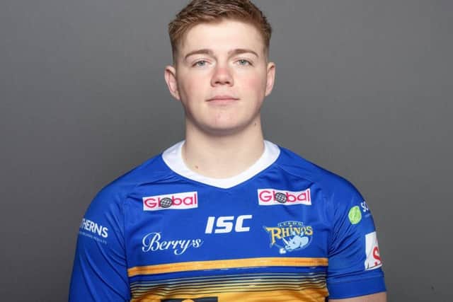 Leeds Rhinos playmaker Callum McLelland scored a couple of cheeky chip-chase tries against Wakefield U19s. PIC: Paul Currie/SWpix.com