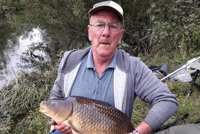 SURPRISE START: Whinmoors Tony Hart got more than he bargained for at the start of the new season with this rare river common carp, weighing in at 17-08 from the tiny lower Nidd.