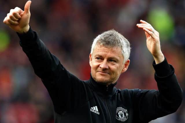 Manchester United boss Ole Gunnar Solskjaer.