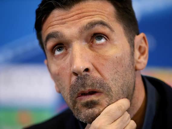EYE ROLLING: Reports that Leeds United are trying to sign legendary Italian goalkeeper Gigi Buffon, above, are well wide of the mark.