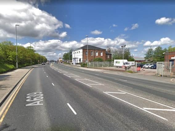A 13-year-old girl was hit by a car on Low Road (A639) on Monday afternoon