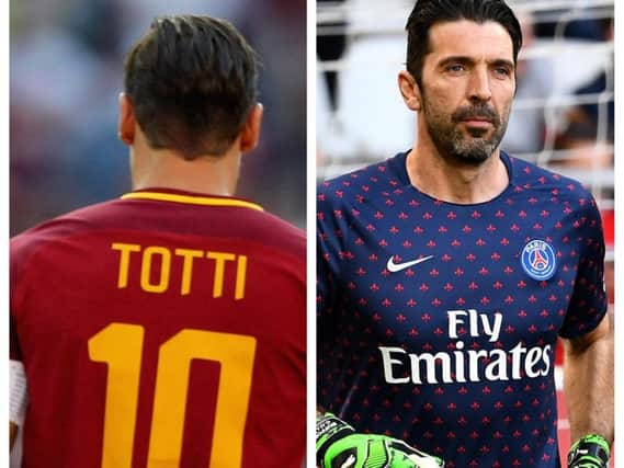 Leeds United fans have reacted to the Buffon and Totti links