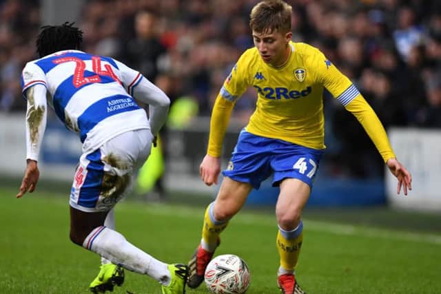 Leeds United winger Jack Clarke.