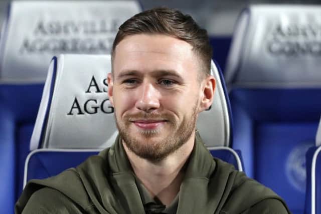 ALL SMILES: Leeds United left back Barry Douglas.
