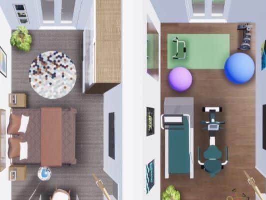 Popular conversions include transforming the space into a children's playroom or home gym (Photo: Ben Williams/Admiral Loans)