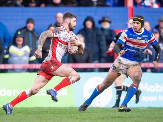 Hull KR's Will Dagger in action against Wakefield Trinity earlier this season (SWPix)
