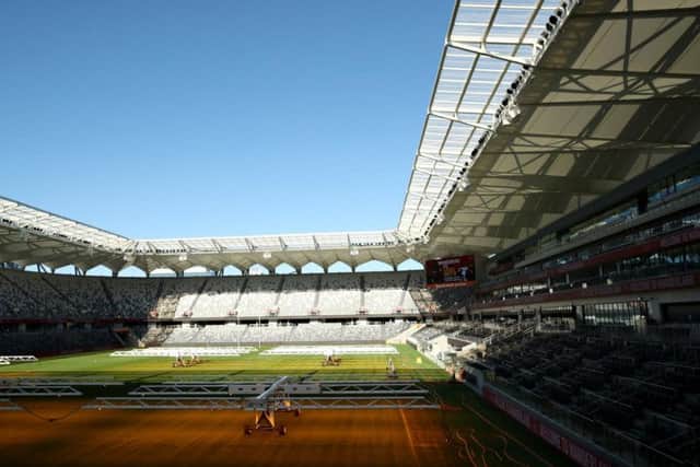 Western Sydney Wanderers host Leeds United in the first ever football game at Bankwest stadium.