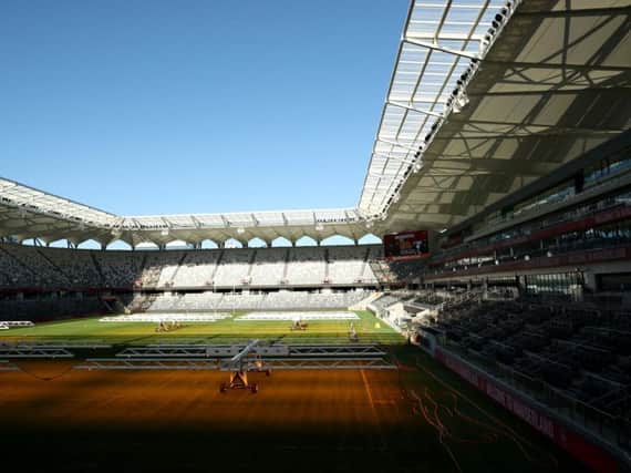 Western Sydney Wanderers host Leeds United in the first ever football game at Bankwest stadium.
