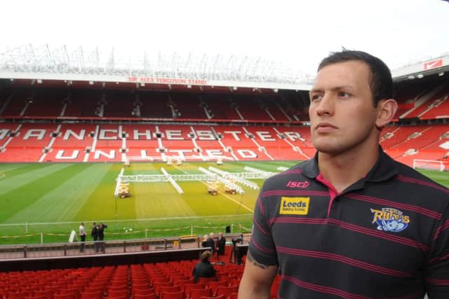 Shaun Lunt is a previous Super League Grand Finalist - with Leeds Rhinos. PIC: Steve Riding