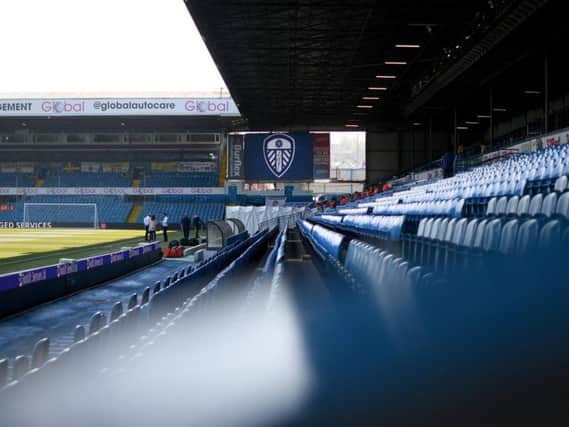Leeds United's home ground Elland Road.