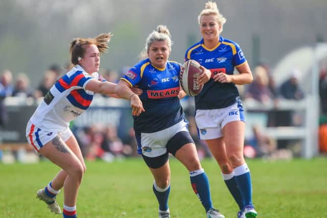 Leeds Rhinos' Aimee Staveley. Picture: Alex Whitehead/SWpix.com