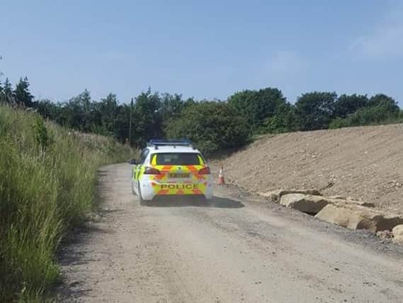 Police were called to a quarry in Morley