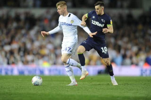 Leeds United winger Jack Clarke set to join Tottenham.