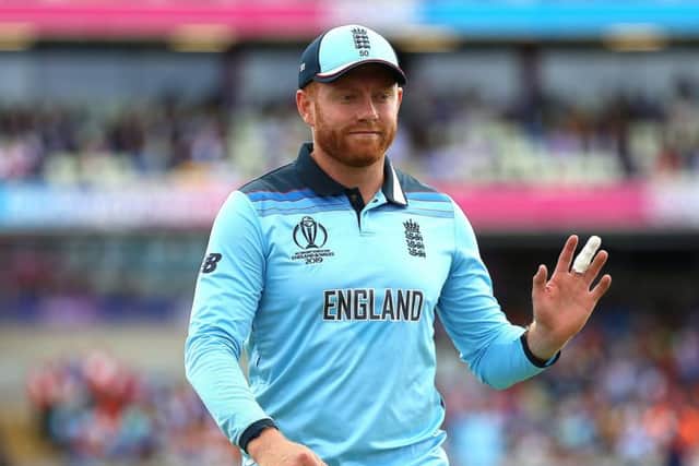 England's Jonny Bairstow during the ICC Cricket World Cup group stage match at Edgbaston, Birmingham. (Picture: PA)
