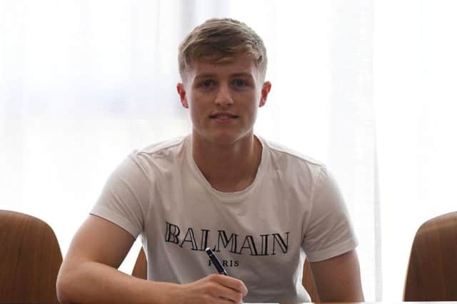 Leeds United land Carlisle youngster Liam McCarron.