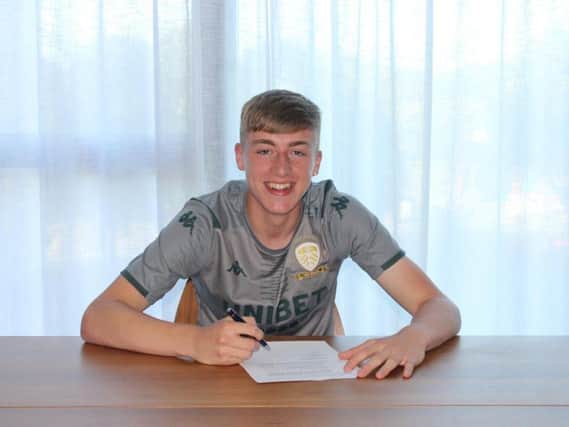 Leeds United youngster Jack Clarke.