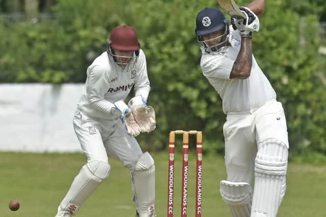 Farsley opener Pat Kruger who made 51 in the defeat by Woodlands