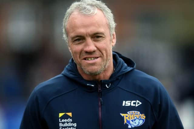 Former Leeds
Rhinos head coach Brian McDermott.