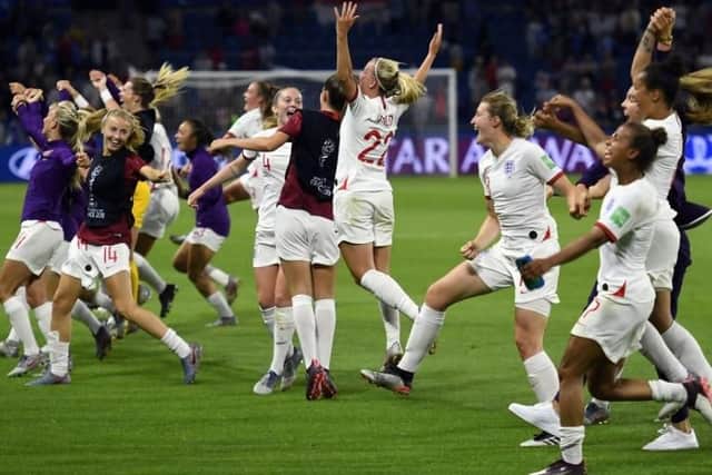 England could face Holland or Sweden in their first World Cup final if they beat the USA (Photo: Getty Images)