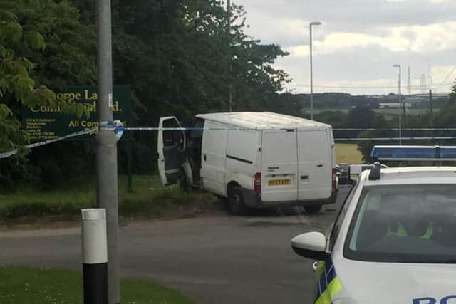 The incident in Thorpe Lane, Middleton