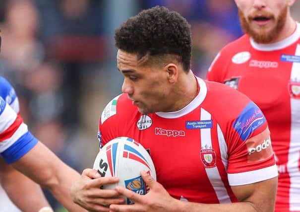 Salford's Derrell Olpherts is heading to Castleford in 2020 (Picture: Alex Whitehead/SWpix.com)