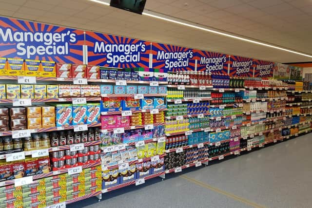 A typical B&M store.