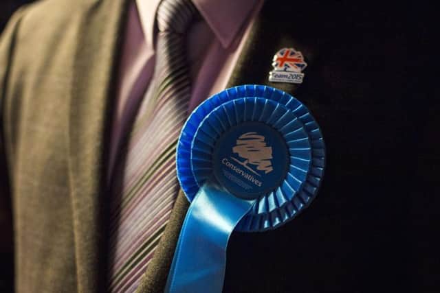 The chairman of the Wakefield Conservative Association said on Monday that three local councillors had been suspended by the party's head office.