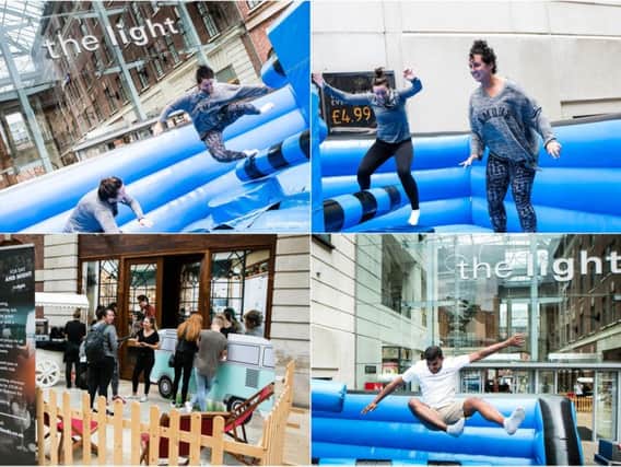 A new kind of ultimate wipeout challenge is heading to Leeds.