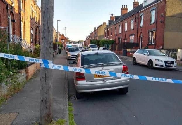 A man has been seriously injured after being hit with a machete in Armley, Leeds.