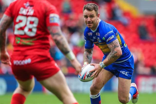Last-game man of the match, Richie Myler. Picture: Alex Whitehead/SWpix.com.