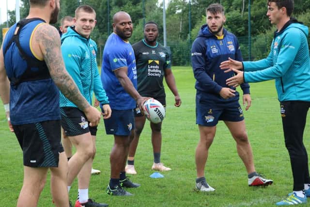 Robet Lui has slotted in well - and quickly - at Headingley. Picture: Leeds Rhinos.