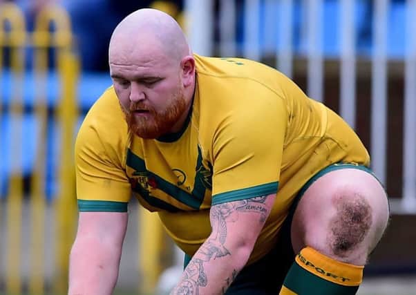 Hunslet Club Parkside's Jamie Fields could be out for the rest of the season after damaging knee ligaments. Picture: Paul Butterfield.